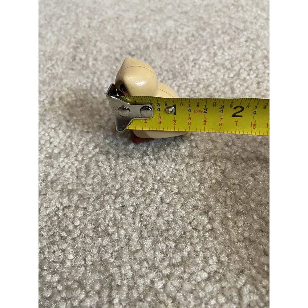 Vintage Playmobil great horn owl Tan Bird figure forest zoo replacement Part